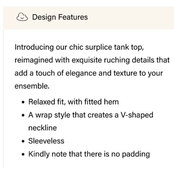 OGL Eco-Mousse Soft Stretchy Surplice Wrap Look Sleeveless Top Blue Size Medium - Picture 4 of 10